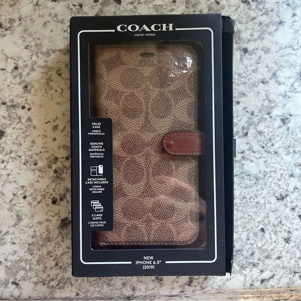 Coach Folio Phone Case